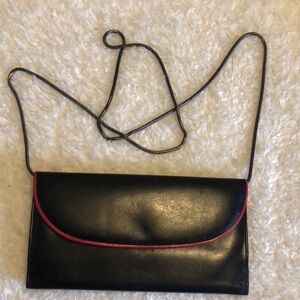 46” Chain, Bag or Wallet Chain - Gunmetal Piping, NWOT